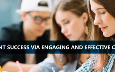 PROMOTING STUDENT SUCCESS VIA ENGAGING AND EFFECTIVE CURRICULUM DESIGN